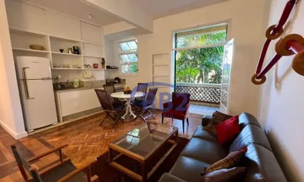 Apartamento raro em Copacabana em meio a natureza à venda, 60 m² por R$ 1.100.000 - Copacabana - Rio de Janeiro/RJ