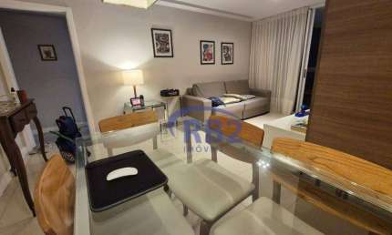 Apartamento 3 quartos com suíte e 2 vagas em prédio com lazer completo