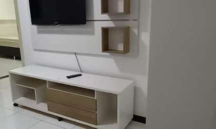 Apartamento mobiliado no condomínio Fonte das Aguas.