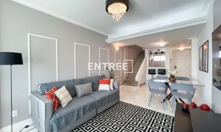 Apartamento duplex 2 quartos (sendo 1 suíte) e 1 vaga - centro