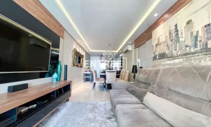 Apartamento 2 quartos (sendo 1 suítes) e 2 vagas com hb - centro