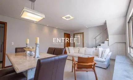 Cobertura 3 Quartos (sendo 1 Suíte) e 2 Vagas com HB - Centro