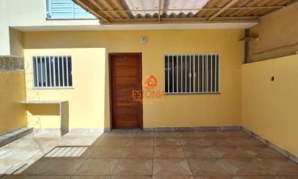 Casa para Locação em Mogi das Cruzes, Parque Santana, 2 dormitórios, 2 banheiros, 2 vagas