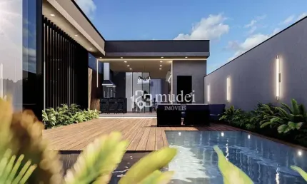 Casa com 3 dormitórios à venda, 196 m² por R$ 1.450.000,00 - Condomínio Residencial Euroville II - Bragança Paulista/SP