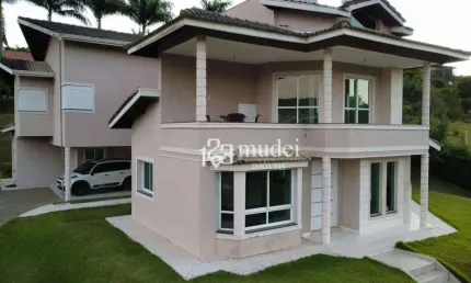 Casa com 3 dormitórios à venda, 325 m² por r$ 2.275.000,00 - condomínio jardim das palmeiras - bragança paulista/sp
