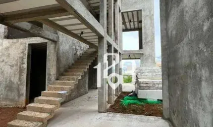 Casa em construção com 3 dormitórios à venda, 218 m² por R$ 800.000 - Condomínio Villa Real de Bragança - Bragança Paulista/SP