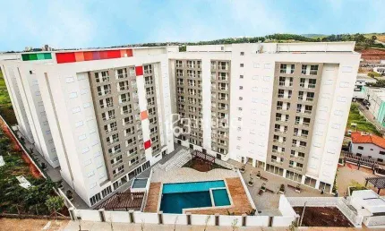 Apartamento com 1 dormitório para alugar, 49 m² por r$ 3.300,00/mês - jardim do sul - bragança paulista/sp