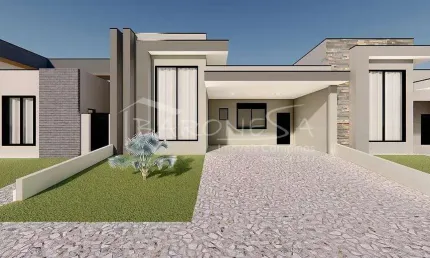 Casa em condomínio fechado com 3 quartos à venda na fontana del tritone, 580, bonfim, paulínia, 192 m2 por r$ 1.350.000