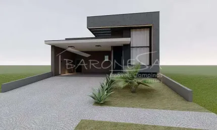 Casa em condomínio fechado com 3 quartos à venda na Fontana Del Tritone, 580, Bonfim, Paulínia, 192 m2 por R$ 1.380.000