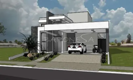 Casa em condomínio fechado com 3 quartos à venda na Avenida Presidente Juscelino Kubitschek de Oliveira, 3851, Parque Brasil 500, Paulínia, 180 m2 por R$ 1.150.000