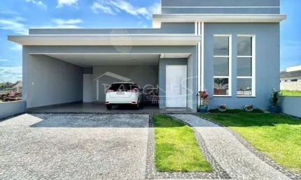 Casa em condomínio fechado com 3 quartos à venda na Rua Sebastião Cardoso, 548, Parque Brasil 500, Paulínia, 180 m2 por R$ 1.400.000