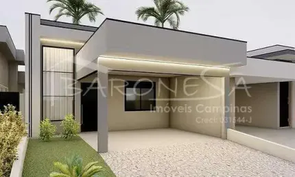 Casa em condomínio fechado com 3 quartos à venda na Avenida Luiz Greco, 500, Vila Monte Alegre, Paulínia, 131 m2 por R$ 950.000