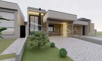 Casa em condomínio fechado com 3 quartos à venda na Avenida Luiz Greco, 500, Vila Monte Alegre, Paulínia, 137 m2 por R$ 950.000