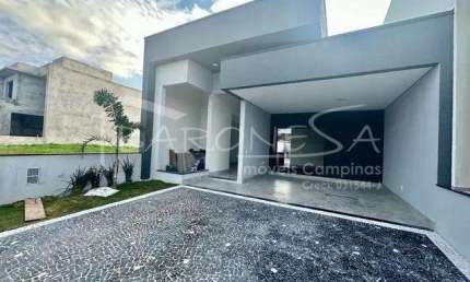 Casa em condomínio fechado com 3 quartos à venda na Avenida Luiz Greco, 500, Vila Monte Alegre, Paulínia, 138 m2 por R$ 930.000