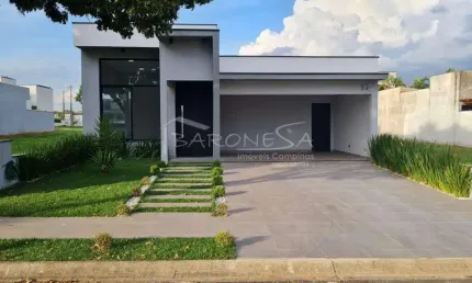 Casa em condomínio fechado com 3 quartos à venda na Avenida José Puccinelli, 1240, Cascata, Paulínia, 187 m2 por R$ 1.099.000