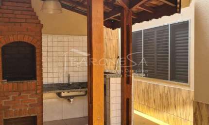 Casa em condomínio fechado com 3 quartos para alugar na Avenida José Alvaro Delmonde, 478, Parque Brasil 500, Paulínia, 220 m2 por R$ 4.500