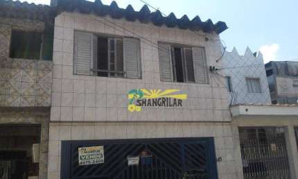 Sobrado residencial à venda, Vila Idealópolis, Diadema.