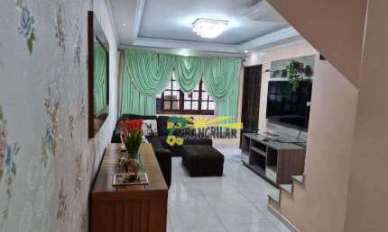 Sobrado à venda, 204 m² por R$ 901.000,00 - Vila Padre Anchieta - Diadema/SP