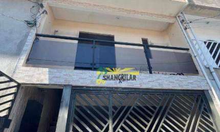 Sobrado com 4 dormitórios à venda, 179 m² por R$ 350.000,00 - Piraporinha - Diadema/SP