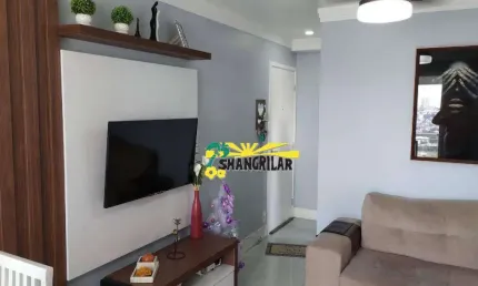 Apartamento com 3 dormitórios à venda, 65 m² por R$ 430.000 - Piraporinha - Diadema/SP
