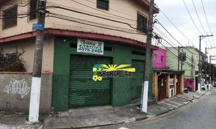 Salão para alugar, 80 m² por r$ 2.572,82/mês - vila são josé - diadema/sp