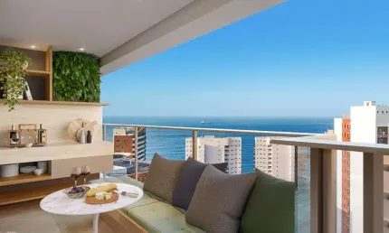 Apartamento para venda em fortaleza, meireles, 2 dormitórios, 1 suíte, 2 banheiros, 1 vaga