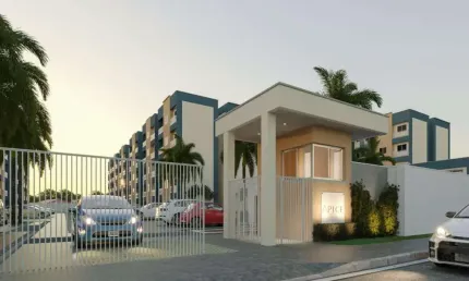 Apartamento para Venda em Fortaleza, Messejana, 2 dormitórios, 1 suíte, 2 banheiros, 1 vaga