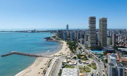 Apartamento para venda em fortaleza, meireles, 1 dormitório, 1 banheiro, 1 vaga