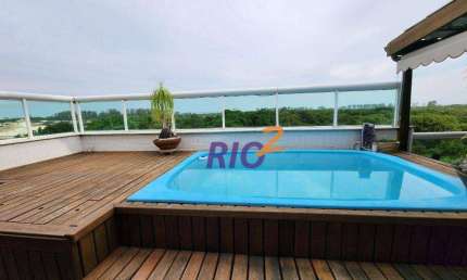Recreio Gleba A | Excelente cobertura linear com 154m²