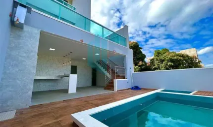 Casa para Venda em Ipatinga, Caravelas, 3 dormitórios, 1 suíte, 2 banheiros, 2 vagas