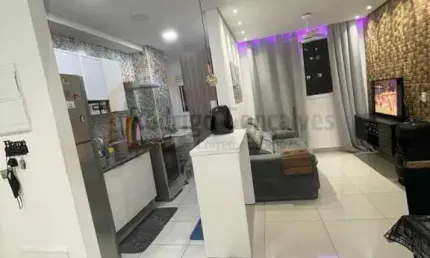 Apartamento para venda em santos, areia branca, 2 dormitórios, 1 banheiro, 1 vaga