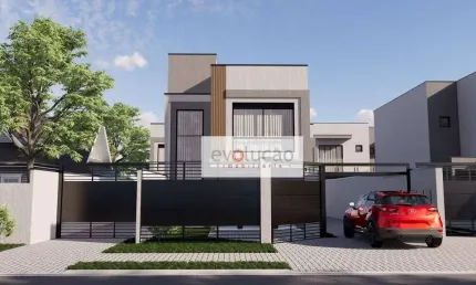 Casa em condomínio fechado com 3 quartos à venda na Rua Elizabeth Jane Brown, 25, Uberaba, Curitiba