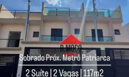 Maravilhoso Sobrado Novo, 2 suítes com 3º suíte ocpcional, à venda, 117 m² por R$ 680.000 - Vila Santa Teresa (Zona Sul) - São Paulo/SP