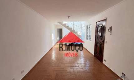 Sobrado com 3 dormitórios para alugar, 155 m² por R$ 5.113,81/mês - Vila Guilhermina - São Paulo/SP