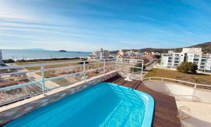 Cobertura com 4 dormitórios à venda, 248 m² por R$ 3.300.000,00 - Praia de Palmas - Governador Celso Ramos/SC