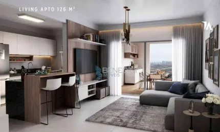 Apartamento com 3 dormitórios à venda, 126 m² por R$ 957.623,22 - Vila do Golf - Ribeirão Preto/SP