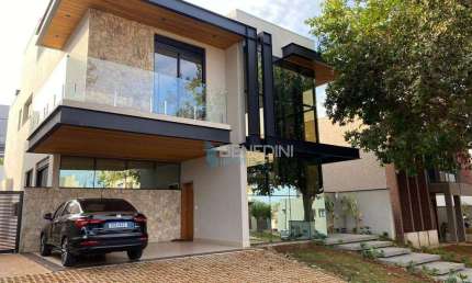Sobrado com 4 dormitórios à venda, 372 m² por R$ 3.400.000,00 - Alphaville - Ribeirão Preto/SP