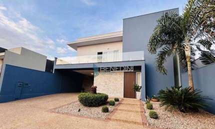 Casa em condomínio fechado com 4 quartos à venda na Rua Capitão José Luciano de Andrade, Bonfim Paulista, Ribeirão Preto, 230 m2 por R$ 1.530.000