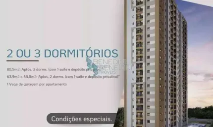 Lançamento - O Melhor Valor do m2 da Zona SulApartamento com 3 dormitórios à venda, 80 m² . City Ribeirão - Ribeirão Preto/SP