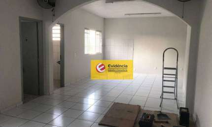 Salão para alugar, 90 m² por R$ 2.800,00/mês - Vila Alzira - Santo André/SP
