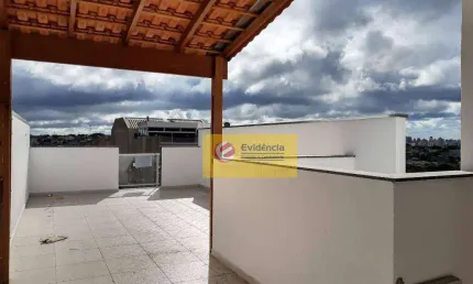 Cobertura à venda, 50 m² por R$ 390.000,00 - Vila Tibiriçá - Santo André/SP