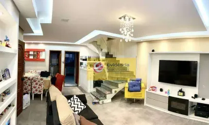 Sobrado à venda, 231 m² por r$ 1.190.000,00 - vila alpina - santo andré/sp
