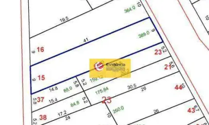 Terreno à venda, 389 m² por r$ 1.200.000,00 - vila helena - santo andré/sp