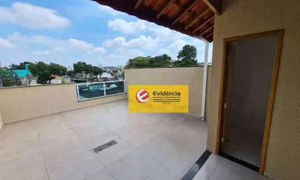 Cobertura à venda, 88 m² por R$ 370.000,00 - Vila Tibiriçá - Santo André/SP