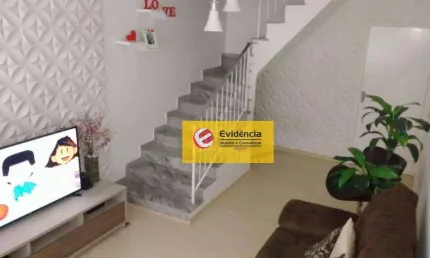 Sobrado à venda, 200 m² por R$ 590.000,00 - Vila Eldízia - Santo André/SP