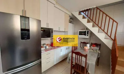 Casa à venda, 111 m² por r$ 450.000,00 - vila luzita - santo andré/sp