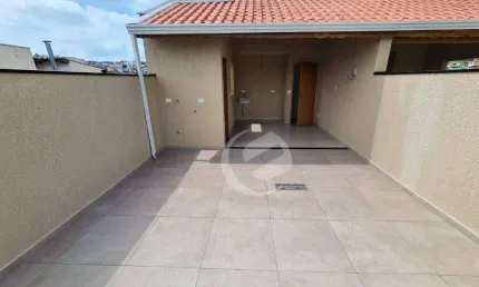 Cobertura à venda, 88 m² por R$ 350.000,00 - Vila Tibiriçá - Santo André/SP