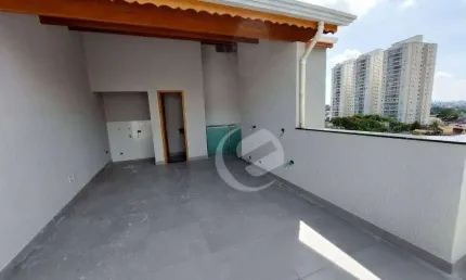 Cobertura com 2 dormitórios à venda, 114 m² por R$ 579.999,99 - Vila Valparaíso - Santo André/SP