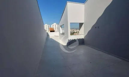 Cobertura à venda, 128 m² por r$ 530.000,00 - vila humaitá - santo andré/sp