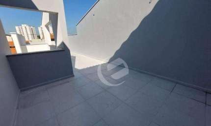 Cobertura à venda, 124 m² por R$ 515.000,00 - Vila Humaitá - Santo André/SP